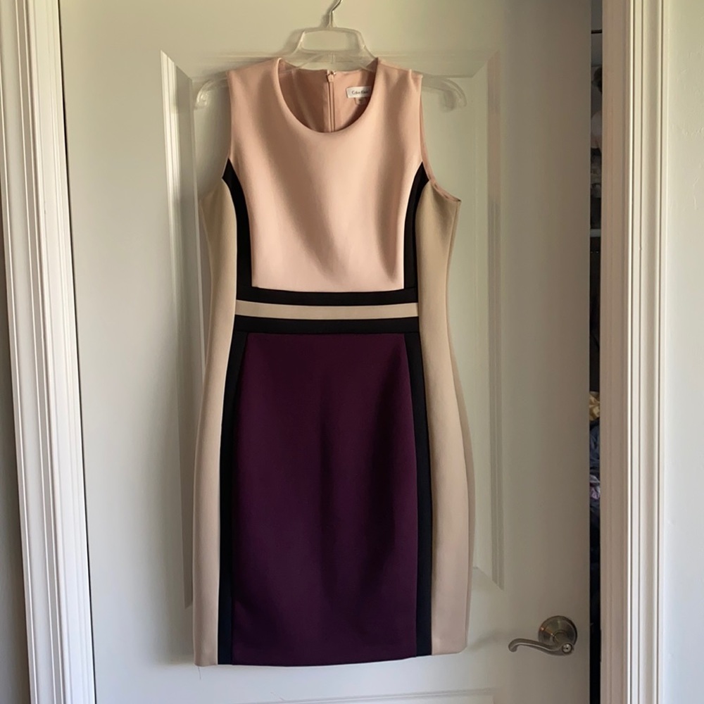 Scuba Calvin Klein dress excellent condition